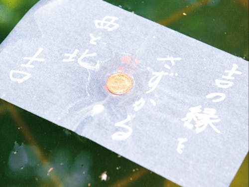 八重垣神社「鏡の池」