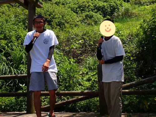 夏のひとコマ。音楽フェスを開催しました。