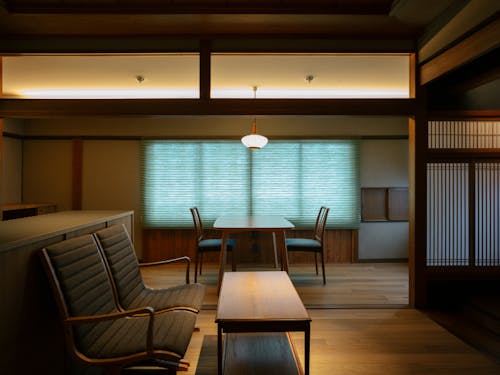 滞在場所の古民家ホテル「willow.」