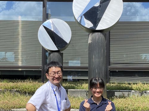 先輩隊員_芳形さん（左）、ファムティモさん（右）