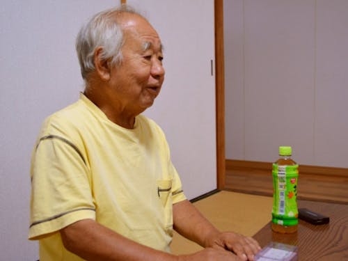 梶賀大敷㈱代表の濱中靖人さん。