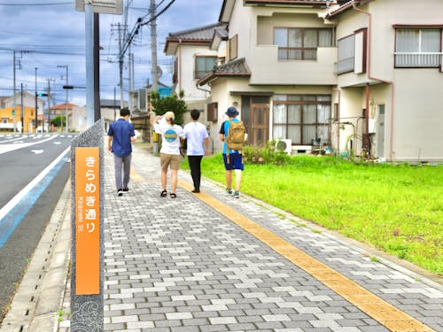 まち歩きの様子②