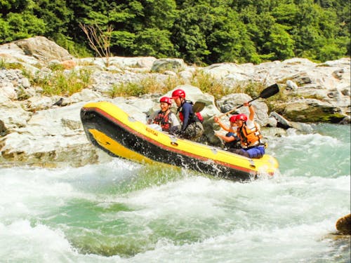 アクティビティが盛んな観光の町です