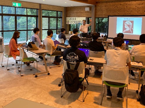 企業版関係人口企業による研修の風景