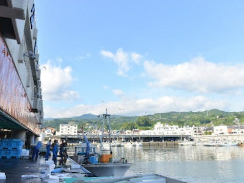 清々しい朝を迎え勤務終了