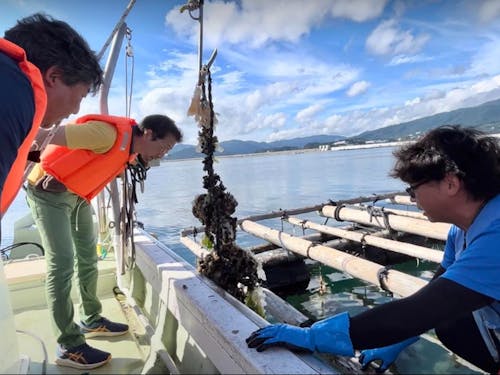 乗船体験(9月開催時の様子)