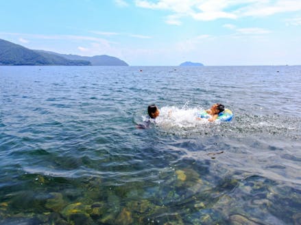 奥びわ湖水泳（photo by KAWASE)