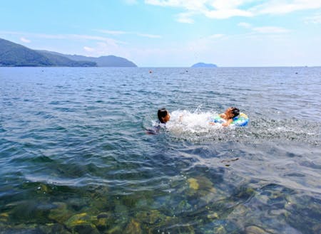 奥びわ湖水泳（photo by KAWASE)
