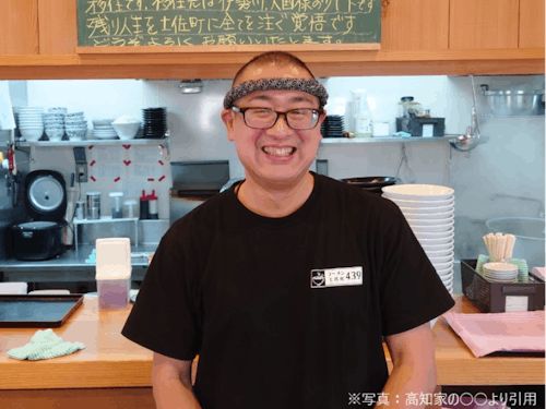 ラーメン店：河端浩史さん