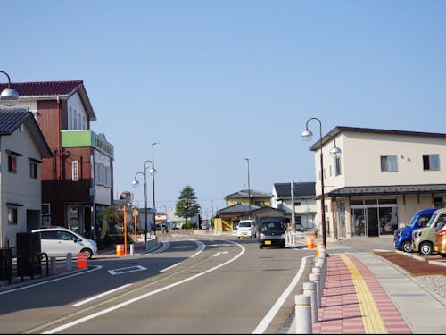 寺井町、景観保全された中心部