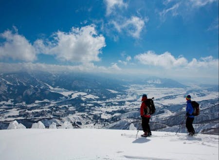 スノーアクティビティが活発なエリアです
