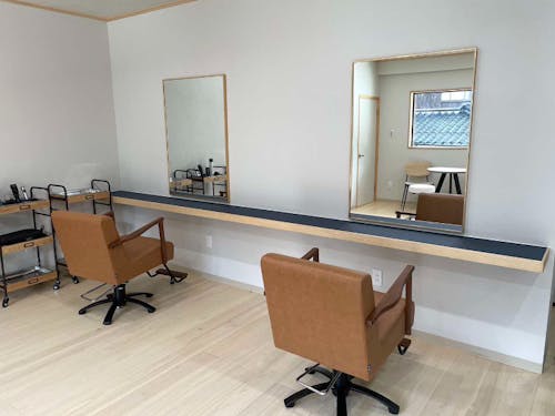 今年8月に開業したサロンの内装(改装済)