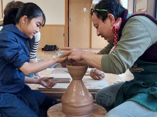 萩焼作陶体験:波多野指月窯