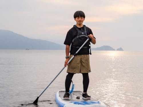 地域おこし協力隊員の寄光さん