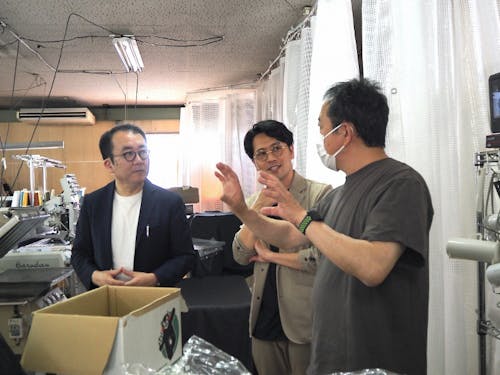 地域商社の商談の様子