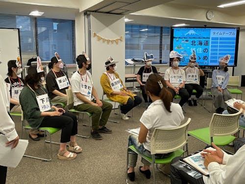 トークセッションでは、物件探しについて掘り下げる場面も