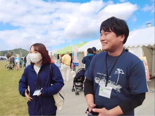 陸前高田市産業まつりでのブース出店にも参加