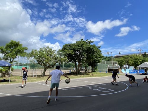 誰もが気軽に利用できる石垣市中央運動公園屋内練習場