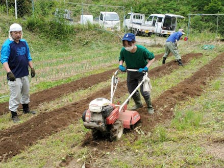 農作業のお手伝い。必要とされる様々な地域活動に従事します