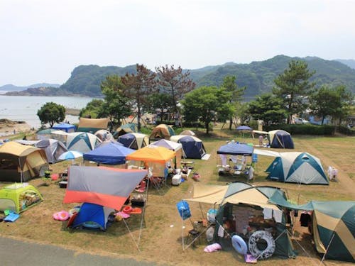 キャンプができる施設も増えてます!