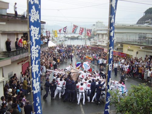 島野浦神社秋季大祭は「島の宝100景」に選出