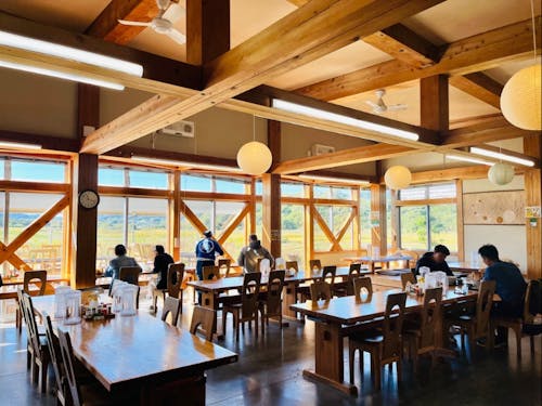 ビオスおおがた店内レストランの様子