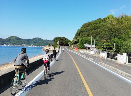 最近では島の移住も人気。いろんな風景が楽しめるのが尾道の魅力