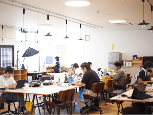 オフィスの様子