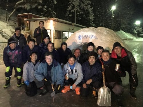 地元のお父さんたち