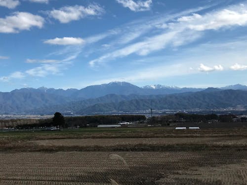 暮らしの中にアルプスの景色が!毎日の癒しです。