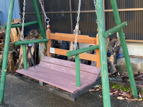 子供にも楽しい!手作りぶらんこ