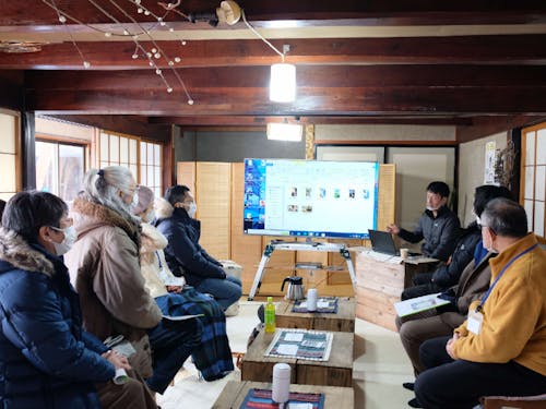 昨年の開催のようす冬