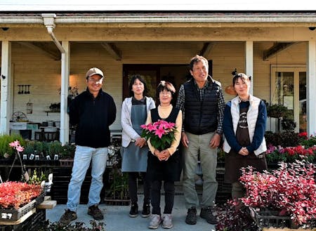 澁田さん家族の笑顔と素敵なガーデンに癒やされました。