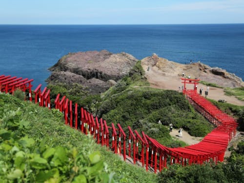日本の美しい景色31選に選ばれた元乃隅神社
