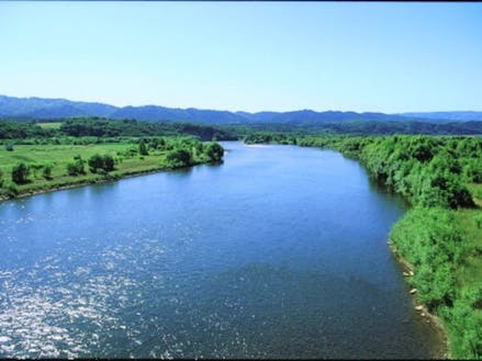 【天塩川】朔北の大河　カヌー下りもできます