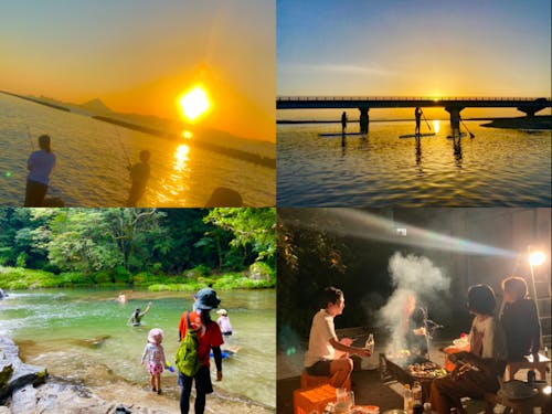 釣り,SUP,川遊び,BBQ