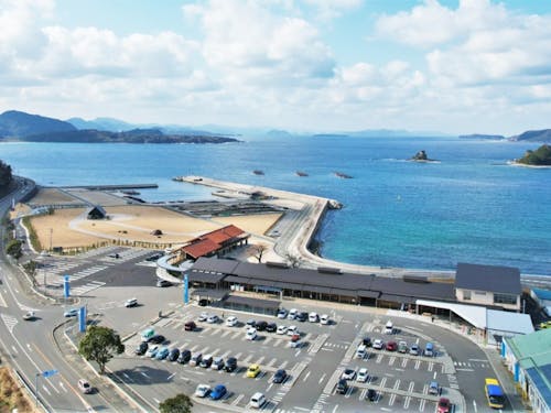 道の駅発祥の地として知られる道の駅阿武町にある温泉でポカポカします