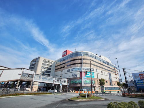 駅前商業ビル「Aity」(7階が市民プラザ)