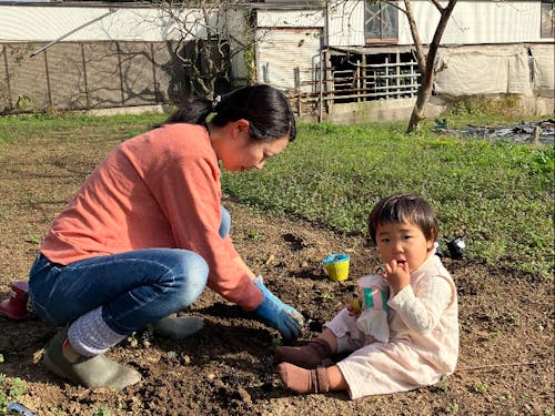 豊かな自然の中で、子育てにも最適な環境です!