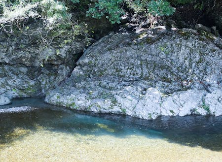 吉野川紀の川の源流とあるだけに、支流の川が綺麗です。家庭の水も山奥から簡易水道を通して行き渡っています。毎日美味しい水が飲めるのはありがたいことだなぁと感じています。もちろん夏の川もとっても気持ちいいです◎澄み渡っているので魚も見れちゃいます。
