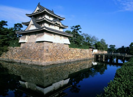 日本三大水城の玉藻公園