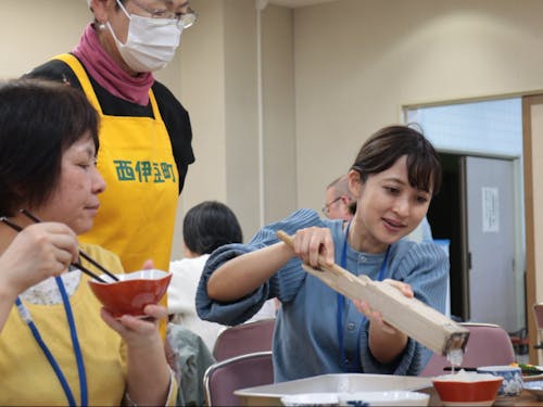 西伊豆の名産「ところてん」体験