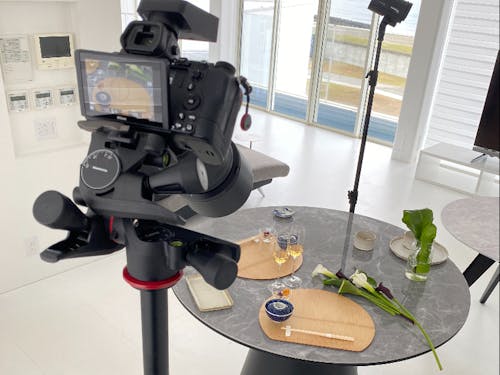 商品の撮影もやっています