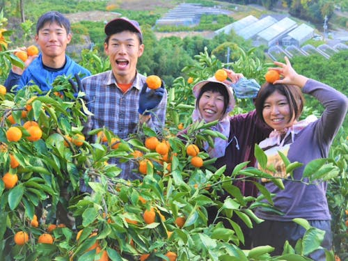 全国から集まる農業バイトの仲間たち