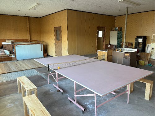 広い土間スペース