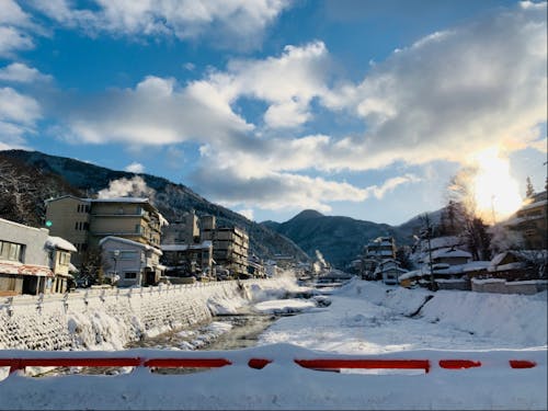 温泉も近くにあります