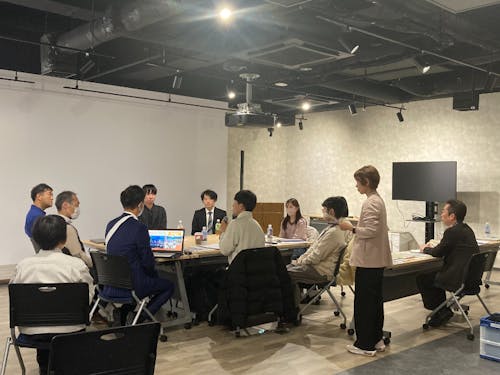 企業との交流会