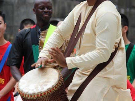 ジャンベ：西アフリカの打楽器