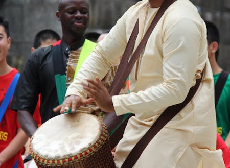ジャンベ：西アフリカの打楽器