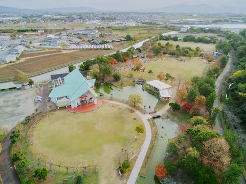 金魚と鯉の郷広場(長洲町)